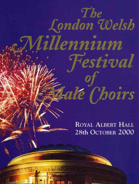 2000-10-28 Millenium Festival of Male Choirs - London Welsh