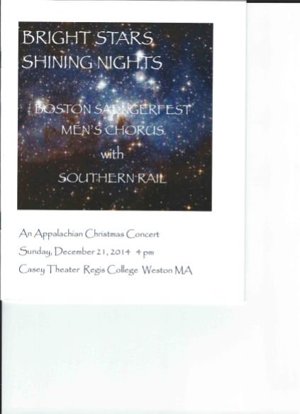 2014-12-21 BSMC and Southern Rail Appalachian Christmas concert